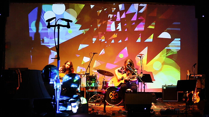 Guitar Extravaganza! - Rios & King Guitar Duo! Live Animation By Koffgokhan, at TAM, London, UK  (0-24-41-23)