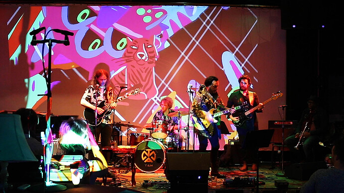 Guitar Extravaganza! - Rios & King Guitar Duo! Live Animation By Koffgokhan, at TAM, London, UK  (0-57-08-22)