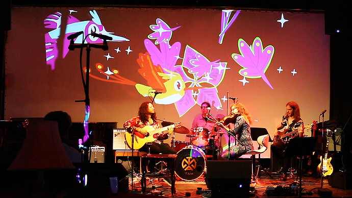 Guitar Extravaganza! - Rios & King Guitar Duo! Live Animation By Koffgokhan, at TAM, London, UK  (0-36-26-06)