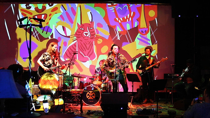 Guitar Extravaganza! - Rios & King Guitar Duo! Live Animation By Koffgokhan, at TAM, London, UK  (0-56-31-18)