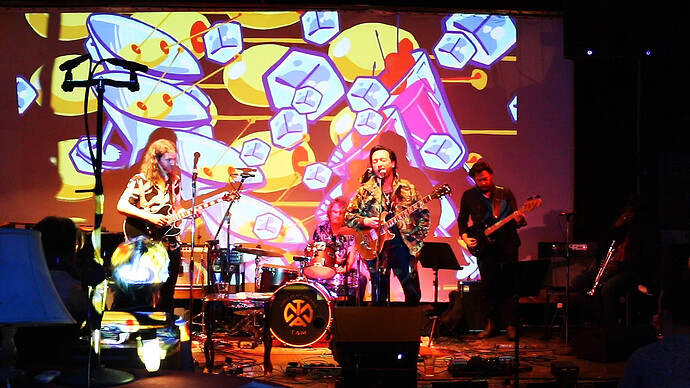 Guitar Extravaganza! - Rios & King Guitar Duo! Live Animation By Koffgokhan, at TAM, London, UK  (1-02-37-23)