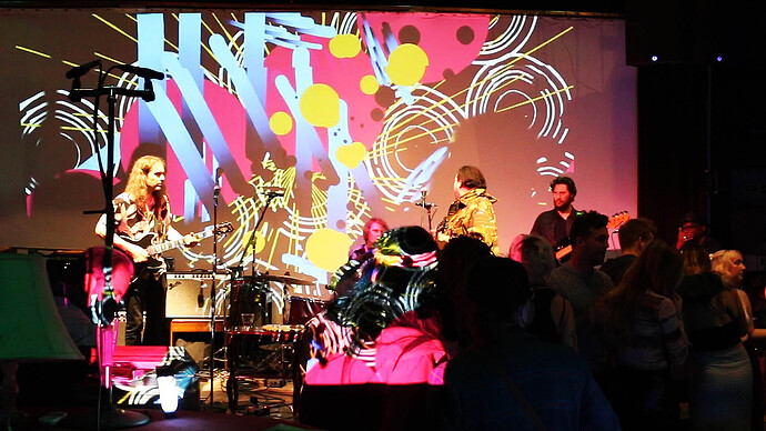 Guitar Extravaganza! - Rios & King Guitar Duo! Live Animation By Koffgokhan, at TAM, London, UK  (1-10-10-12)