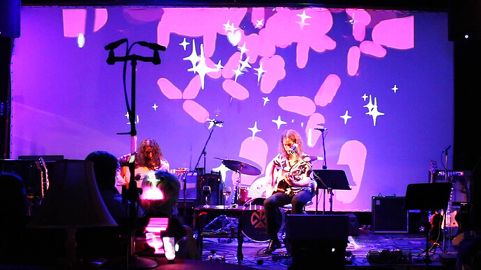 Guitar Extravaganza! - Rios & King Guitar Duo! Live Animation By Koffgokhan, at TAM, London, UK  (0-13-03-24)