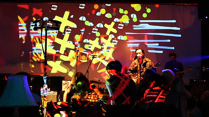 Guitar Extravaganza! - Rios & King Guitar Duo! Live Animation By Koffgokhan, at TAM, London, UK  (1-25-16-11)