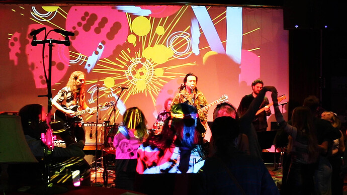 Guitar Extravaganza! - Rios & King Guitar Duo! Live Animation By Koffgokhan, at TAM, London, UK  (1-10-06-23)