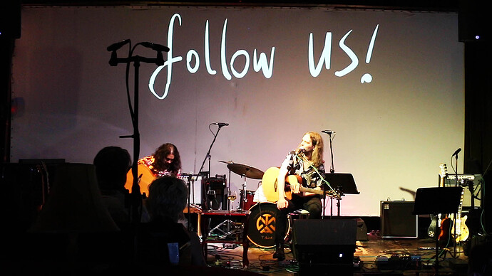 Guitar Extravaganza! - Rios & King Guitar Duo! Live Animation By Koffgokhan, at TAM, London, UK  (0-14-17-21)